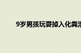 9岁男孩玩耍掉入化粪池身亡具体详细内容是什么