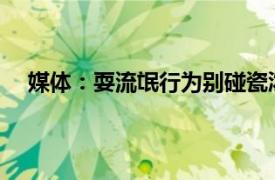 媒体：耍流氓行为别碰瓷泼水节了具体详细内容是什么