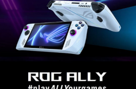 华硕 ROG Ally PC 游戏掌上电脑原型向相机微笑并展示其演变