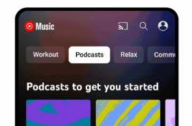 YouTube音乐是谷歌收听播客的第二种方式