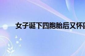 女子诞下四胞胎后又怀四胞胎具体详细内容是什么