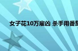 女子花10万雇凶 杀手用番茄酱骗佣金具体详细内容是什么