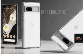 如何使用 CaseBorne 水晶透明手机壳保护您的 Google Pixel 7a