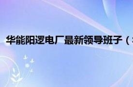 华能阳逻电厂最新领导班子（华能阳逻电厂相关内容简介介绍）