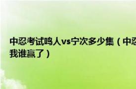 中忍考试鸣人vs宁次多少集（中忍考试鸣人VS宁次是第几集啊明确地告诉我谁赢了）