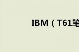 IBM（T61笔记本指纹驱动）