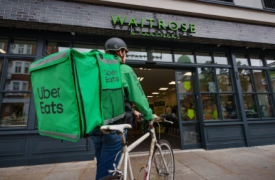 Waitrose 与 Uber Eats 优食合作提供 20 分钟杂货配送服务