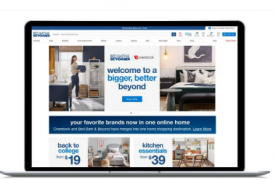 Overstock 正式更名为 Bed Bath & Beyond