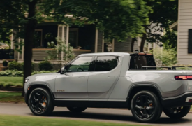 2023 Rivian R1T 双电机 最大电池额定行驶里程为 410 英里