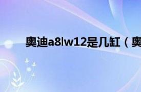 奥迪a8lw12是几缸（奥迪A8Lw12是几缸发动机）