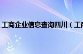 工商企业信息查询四川（工商企业信息查询官网\"）