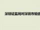 深圳证监局对深圳市钜盛华股份有限公司采取责令改正措施