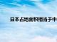 日本占地面积相当于中国哪个省（日本占地面积是多少）