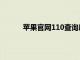 苹果官网110查询序列号（苹果110查询官网）