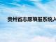 贵州省志愿填报系统入口官网（贵州省志愿填报系统）