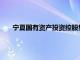 宁夏国有资产投资控股集团高级顾问赵其宏接受审查调查