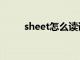 sheet怎么读语音（sheet怎么读）