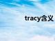 tracy含义（tracy什么意思）