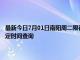 最新今日7月01日南阳周二限行尾号、限行时间几点到几点限行限号最新规定时间查询