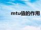 mtu值的作用（mtu值是什么意思）