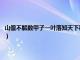 山僧不解数甲子一叶落知天下秋什么意思（山僧不解数甲子一叶落知天下秋）