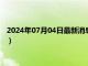 2024年07月04日最新消息：今日白银最新报价（2024年7月4日）