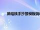 肺结核手抄报模板简单又漂亮（肺结核手抄报模板）