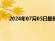 2024年07月05日最新消息：非农前瞻现货白银收跌