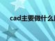 cad主要做什么用（cad是做什么用的）