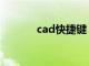 cad快捷键（cad后退快捷键）