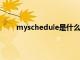 myschedule是什么意思（schedule是什么意思）