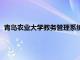 青岛农业大学教务管理系统官网（青岛农业大学教务管理系统）