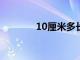 10厘米多长?（10厘米多长）