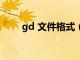 gd 文件格式（gd是什么文件格式）