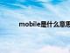 mobile是什么意思英文（mobile是什么意思）