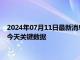 2024年07月11日最新消息：现货白银震荡持稳 投资者正在等待今天关键数据