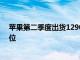 苹果第二季度出货1290万台iPad保持平板电脑市场主导地位