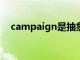 campaign是抽象名词吗（campaigns）