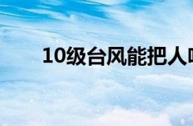 10级台风能把人吹走吗（10级台风）