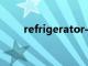 refrigerator-size（refrigerator）