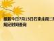 最新今日7月15日石家庄周二限行尾号、限行时间几点到几点限行限号最新规定时间查询