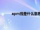 apm线是什么意思中文（apm线是什么意思）