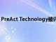 PreAct Technology被评为TechCrunch初创公司战场公司