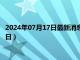 2024年07月17日最新消息：银行熊猫银币价格（2024年07月17日）