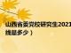 山西省委党校研究生2021（山西省委党校在职研究生的录取分数线是多少）