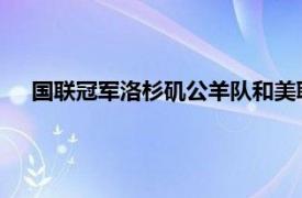 国联冠军洛杉矶公羊队和美联冠军辛辛那提猛虎队迎来对决