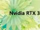 Nvidia RTX 3060Ti基准测试的结果