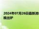 2024年07月26日最新消息：国际银价走势下探 美国PCE数据今晚出炉