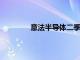 意法半导体二季度净营收同比下降25.3%