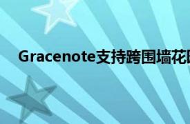 Gracenote支持跨围墙花园跨平台搜索和发现体育内容